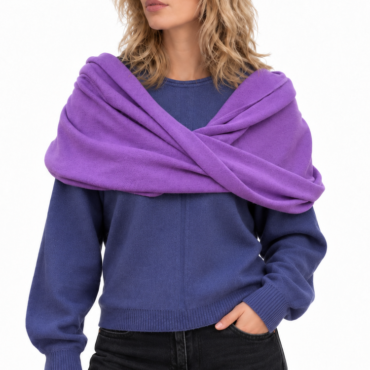 THE 3-WAY SCARF - ORCHID