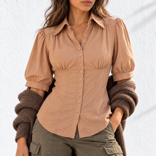 I'VE GOT A NUDE ATTITUDE TOP