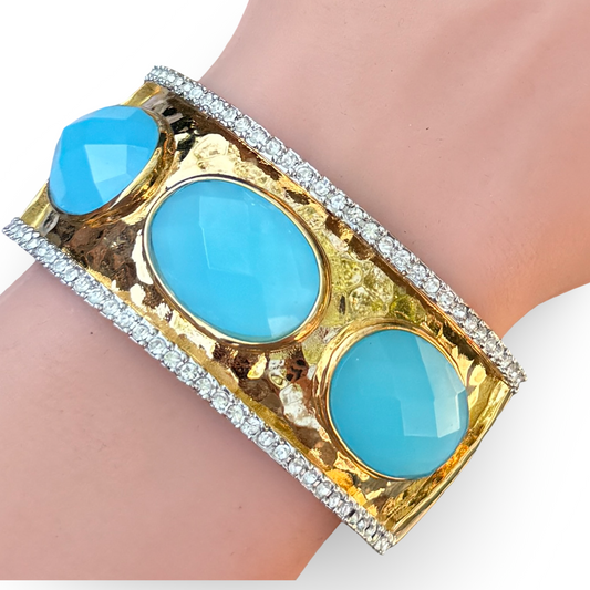 THE LAGUNA AZZURRA CUFF BRACELET