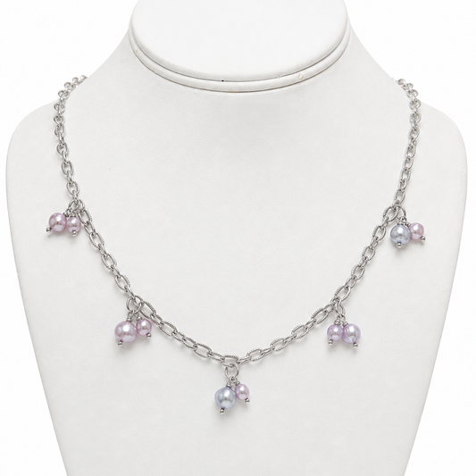*LIMITED EDITION* LAVENDER BLACK HOLE SUN NECKLACE