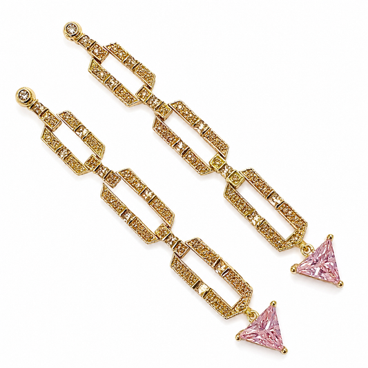 PINK LADY EARRINGS
