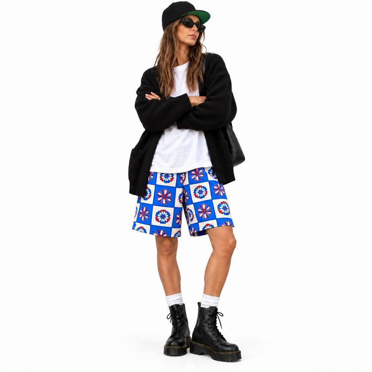 THE PUFF N' STUFF BOYFRIEND SHORTS