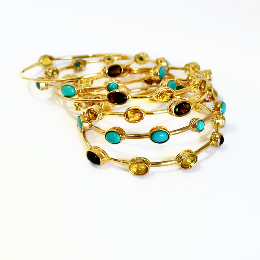 SET OF TWO IN THE MIX BANGLES