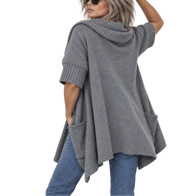 GIRL'S BEST FRIEND SWEATER HEATHER GRAY