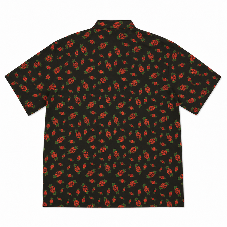 THE CHARCOAL ROSE BOYFRIEND SHIRT