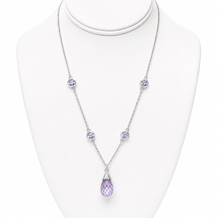 LE BRIOLETTE NECKLACE ABSINTHE OR ORCHID