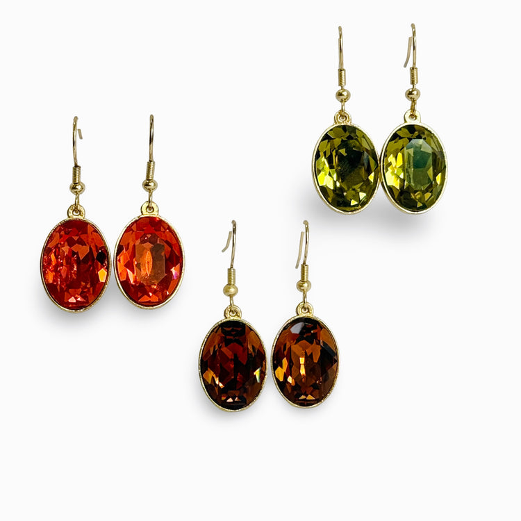 CHUBBY BEAN EARRINGS