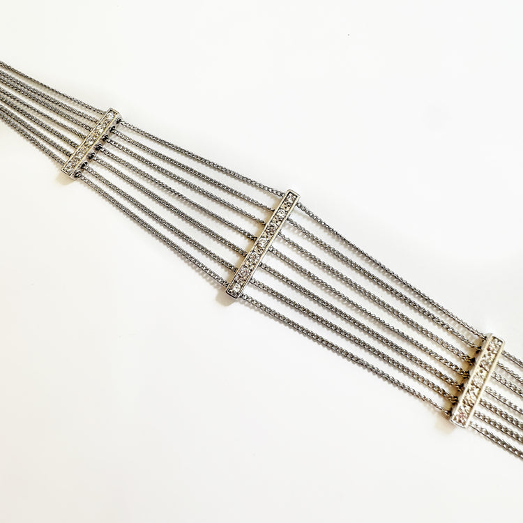 DAINTY CHAIN TOGGLE BRACELET