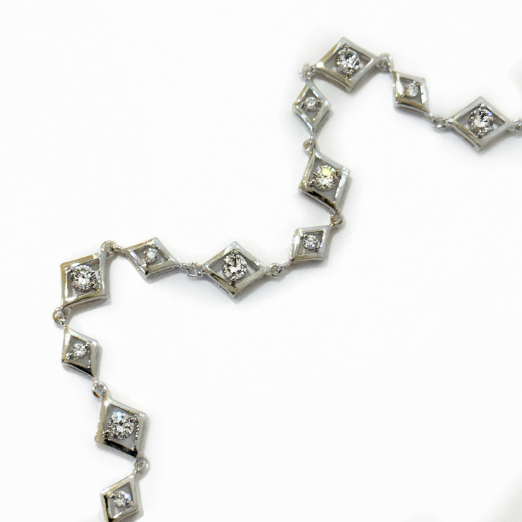 DIAMOND LIFE BRACELET SILVER