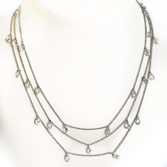 FLOATING BRIOLETTE NECKLACE