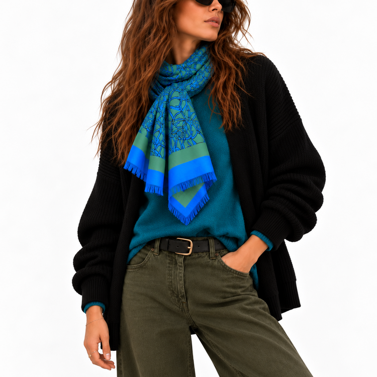 THE BLACK BISCOTTI CARDIGAN