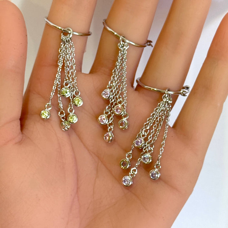 THE FRINGE CONVERTIBLE EARRINGS