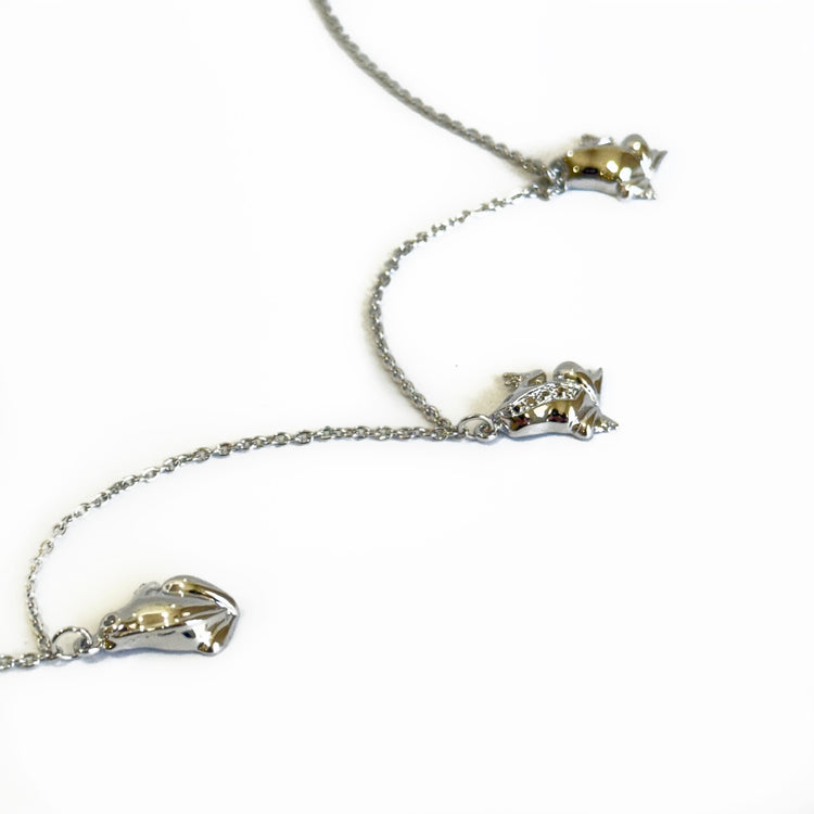 FROG AND BUTTERFLY ANKLETS
