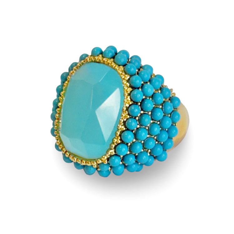 WORTH AVENUE RING GOLD OR SILVER