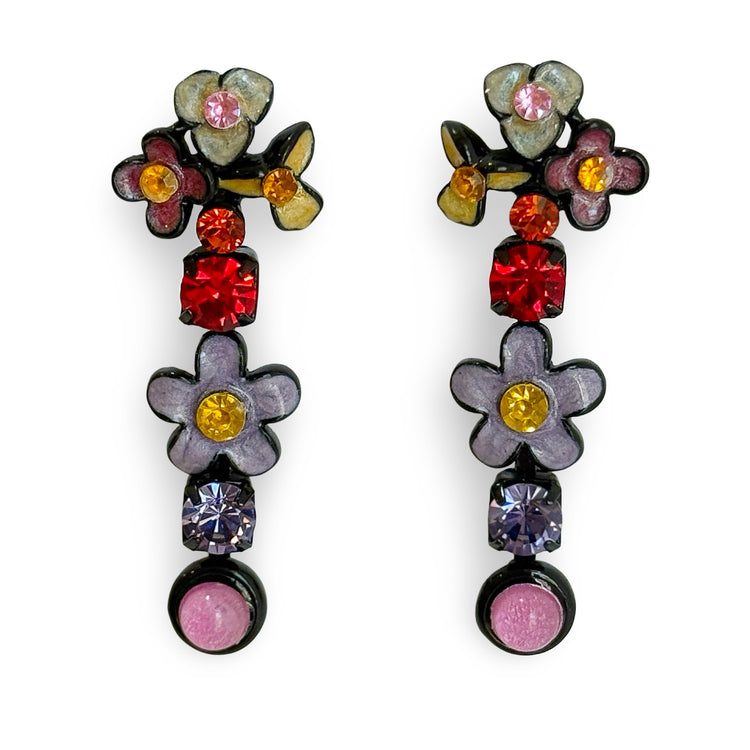FLORA AND FAUNA NECKLACE AND EARRINGS