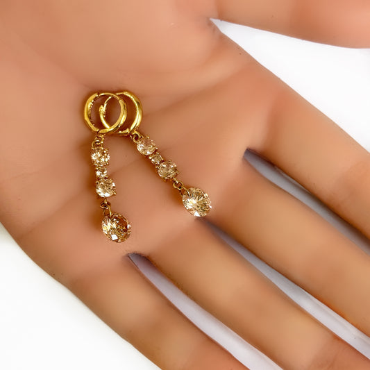 SWEET PEACH EARRINGS