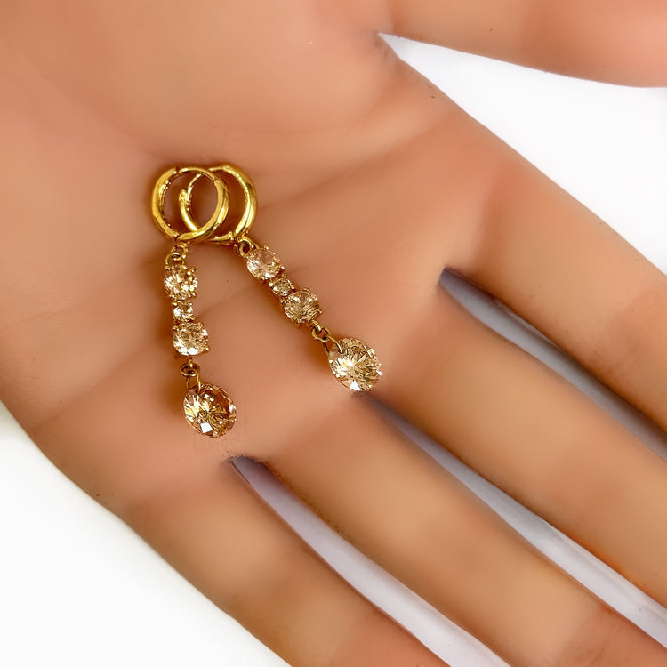 SWEET PEACH EARRINGS