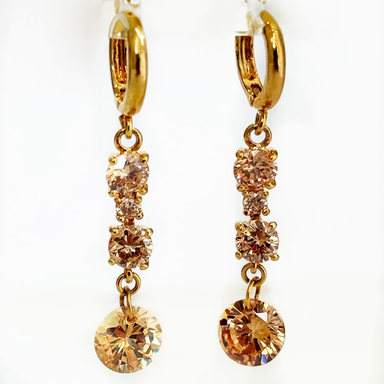 SWEET PEACH EARRINGS