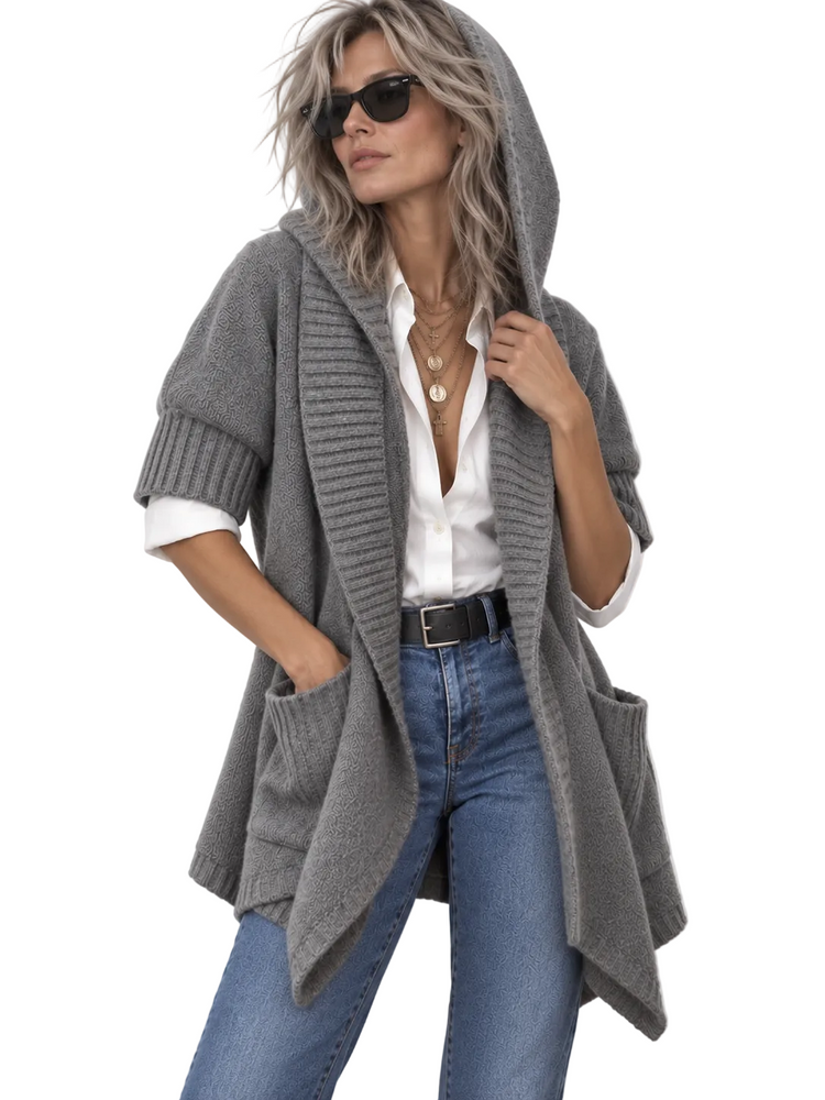 GIRL'S BEST FRIEND SWEATER HEATHER GRAY