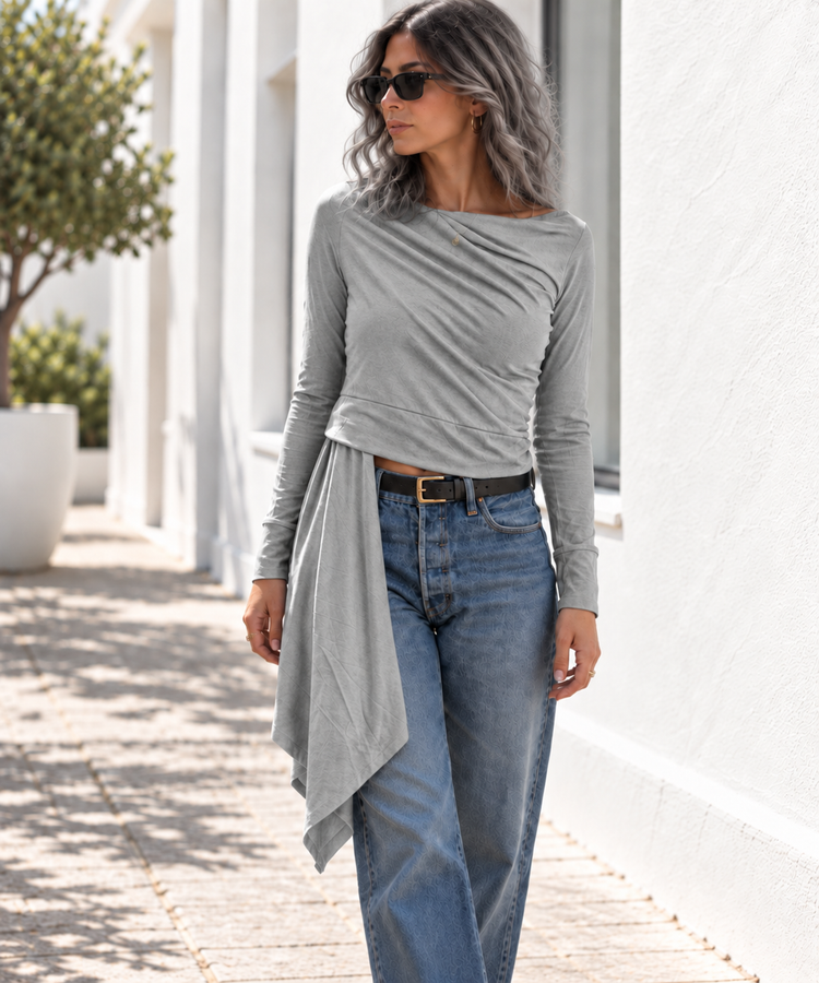 FEATHER CARDIGAN - DOVE