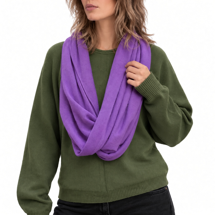 THE 3-WAY SCARF - ORCHID