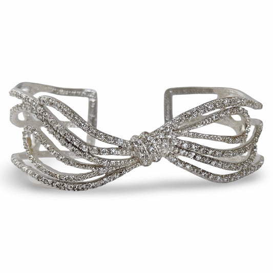 Pavé Bow Bracelet