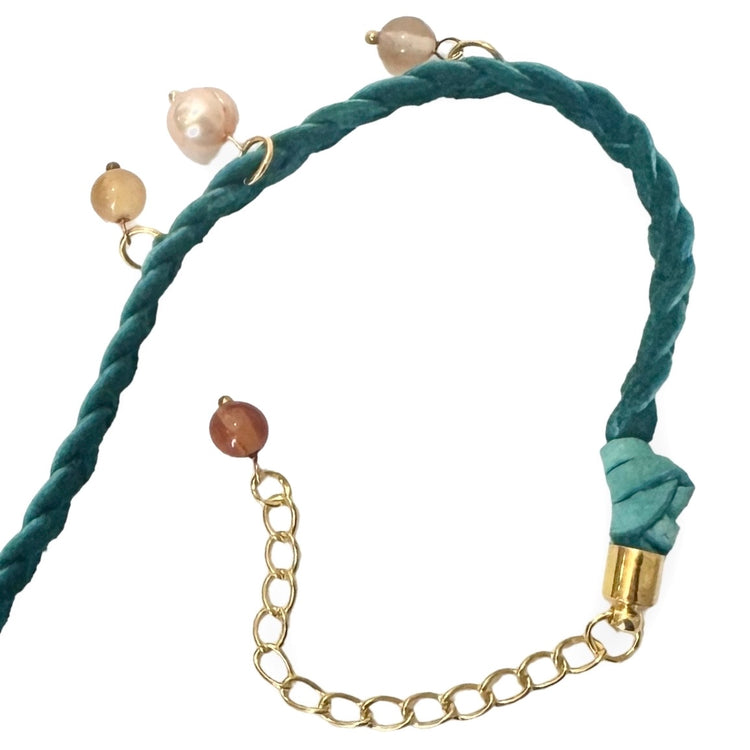 THE STEVIE CHARM BRACELET - POINT DUME PEARL