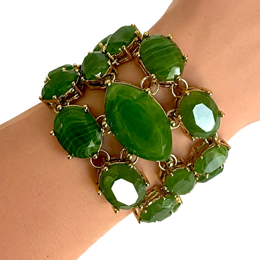GREEN IS THE WORD BRACELET
