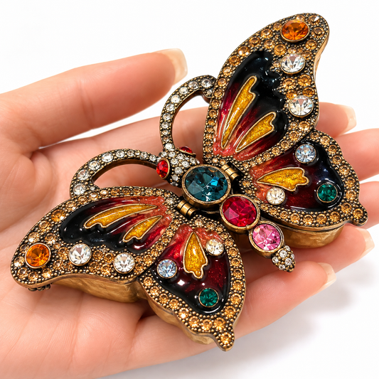 BUTTERFLY TRINKET BOX