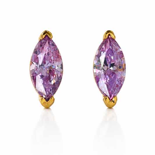 LAVENDER FIELDS FOREVER EARRINGS