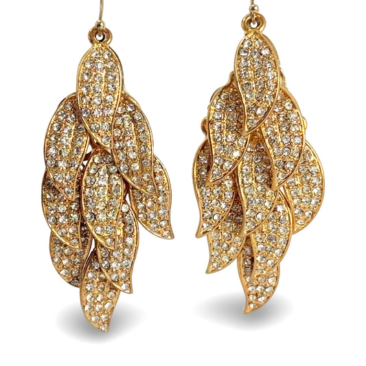 CRYSTAL CASCADE EARRINGS