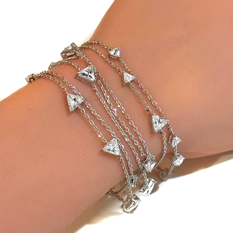 LUCKY 7 BRACELET SILVER
