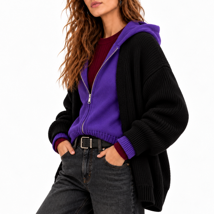 THE VIOLET BEAUREGARD HOODIE