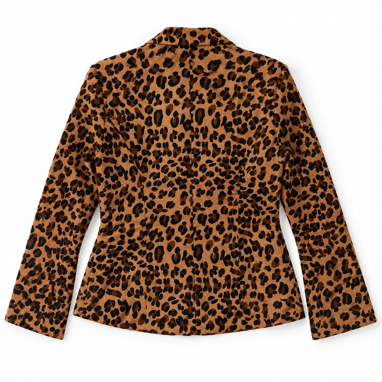 THE FOXY LADY LEOPARD BLAZER