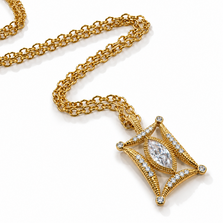 MARQUISE ENHANCER NECKLACE