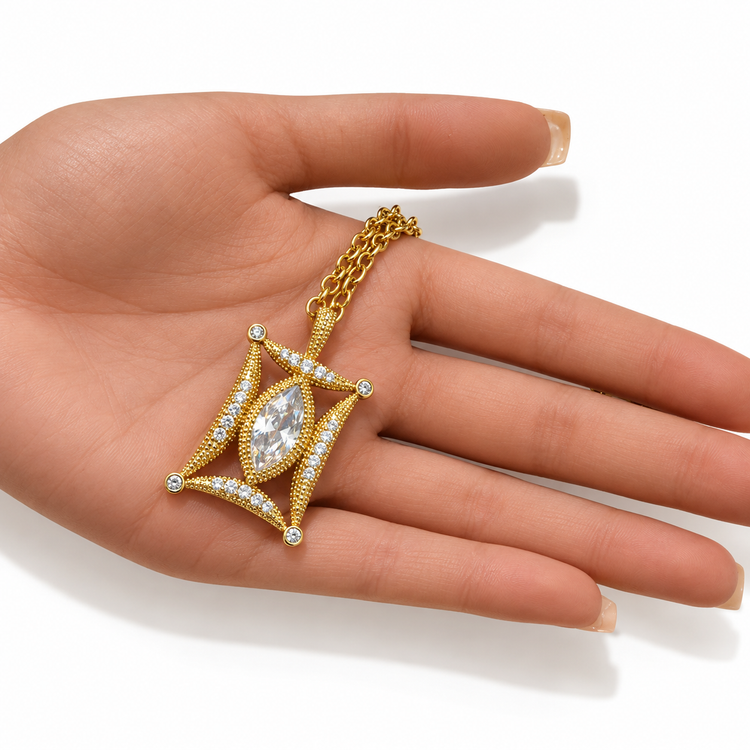 MARQUISE ENHANCER NECKLACE