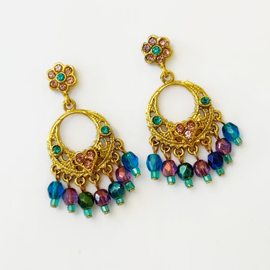 MIDNIGHT AT THE OASIS EARRINGS LAGOON