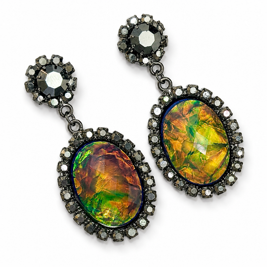 DRAGONFLY OPAL EARRINGS