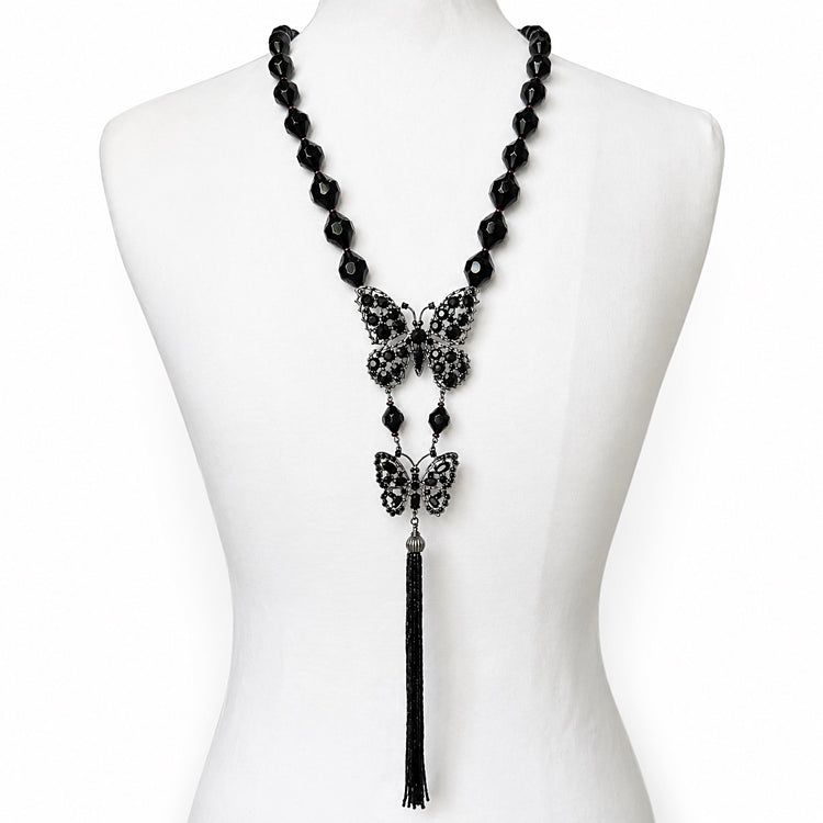 PAPILLON NOIR NECKLACE