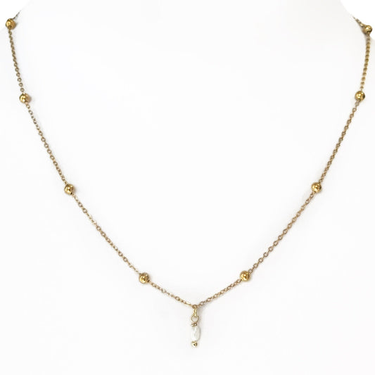 PETIT PEARL NECKLACE
