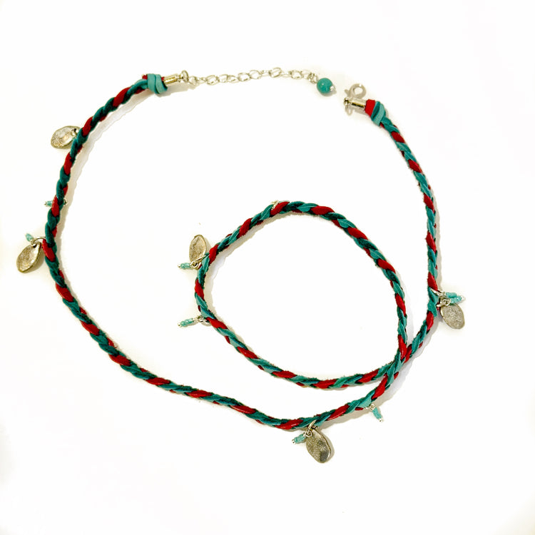 THE STEVIE CHARM BRACELET- PAINTED PONY