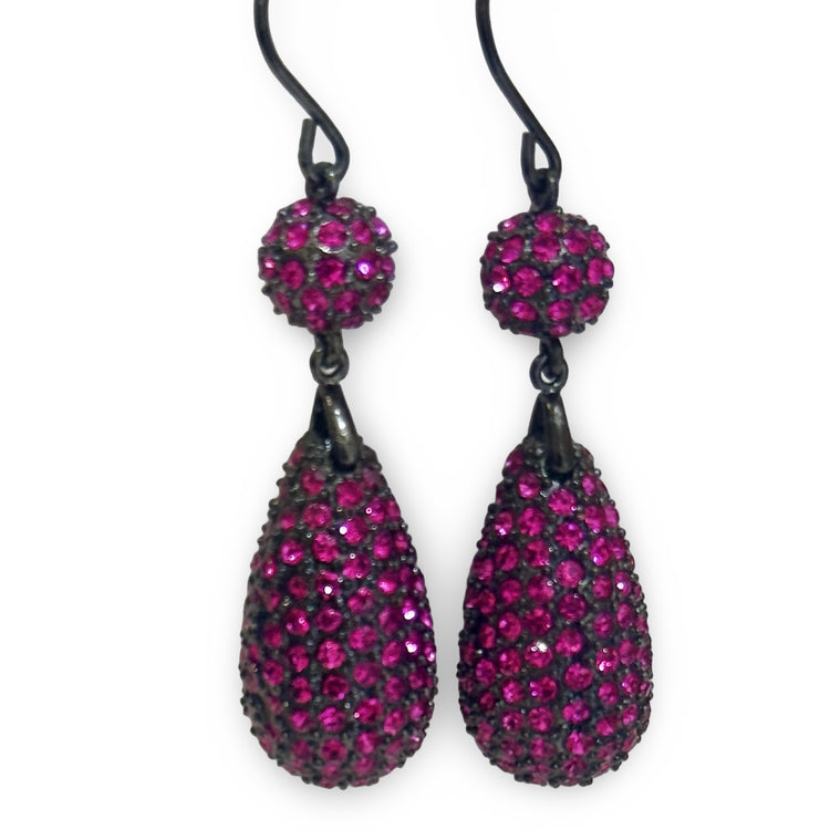 FIREBALL DROP EARRINGS