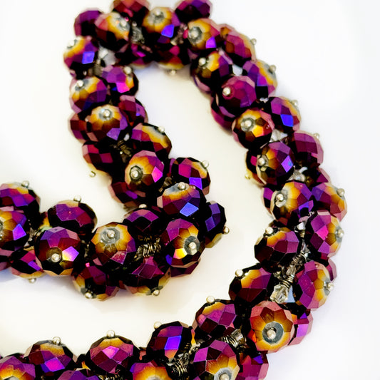 CRYSTAL AURORA COLLAR NECKLACE