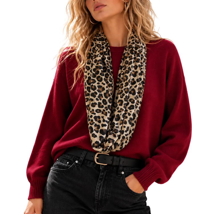 THE MALIBU SWEATER  -  BORDEAUX