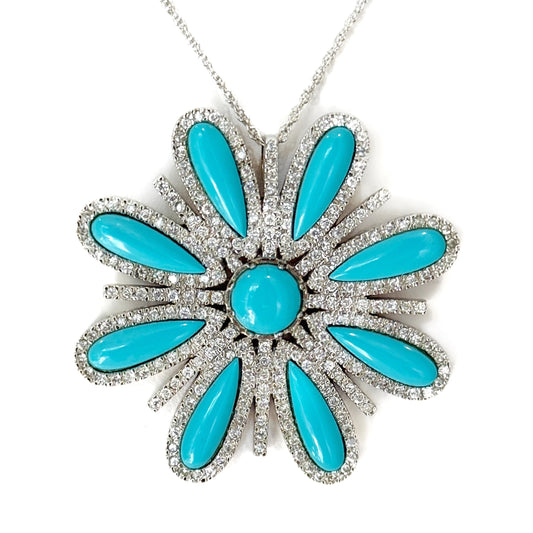 DUCHESS TURQUOISE  PENDANT