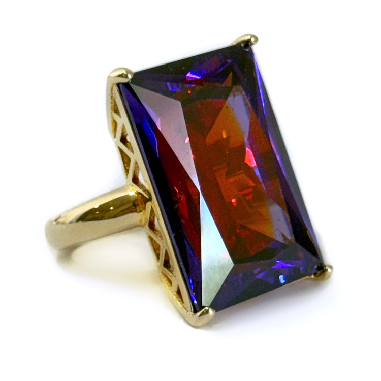 LIGHT FROM WITHIN RING VIOLET CHERRY
