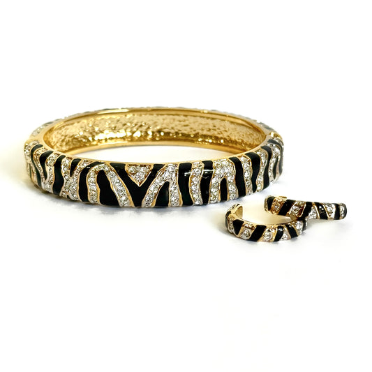 SAFARI EXOTICA  BANGLE & EARRING