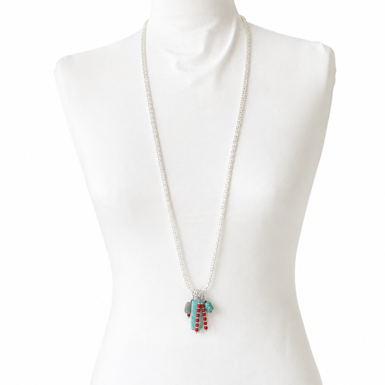 THE TURQUOISE TALISMAN NECKLACE