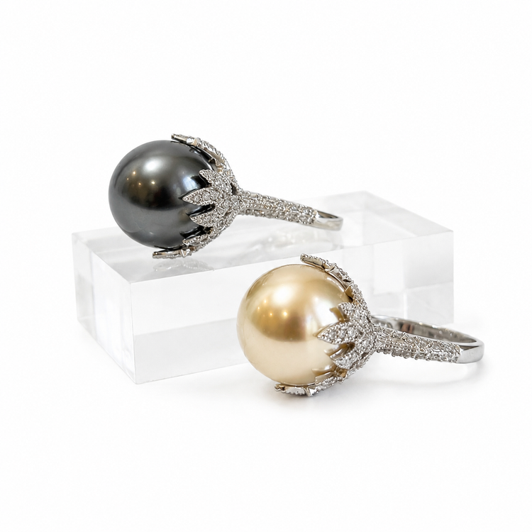 PEARL LABYRINTH RING