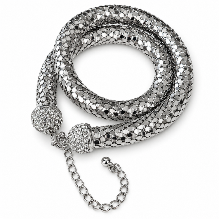 BLINDED BY THE LIGHT NECKLACE - SILVER